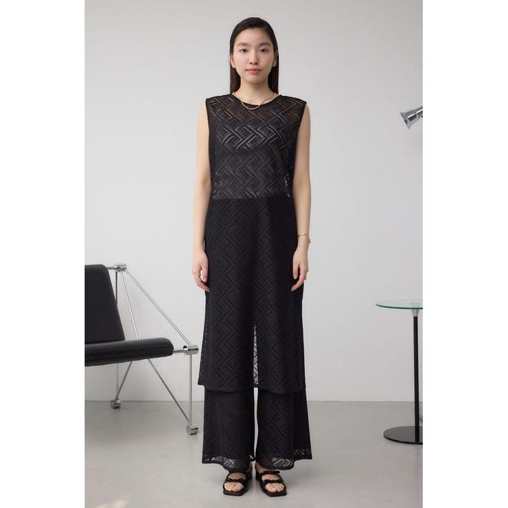 前後2WAYレースロングジレ | AZUL BY MOUSSY | 詳細画像22 