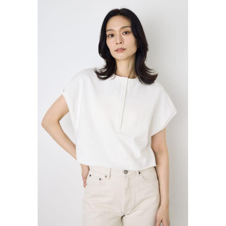 2WAYヘンリーネックトップス | AZUL BY MOUSSY | 詳細画像11 