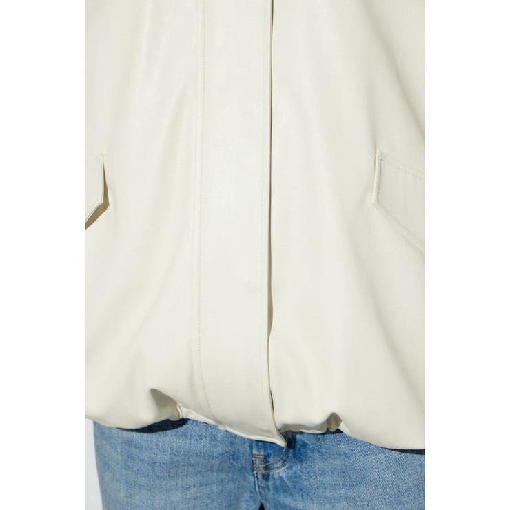 フェイクレザーミドルブルゾン | AZUL BY MOUSSY | 詳細画像14 