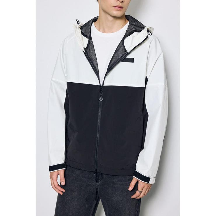 ナイロンジップフーディー[品番：AZLW0024833]｜AZUL BY MOUSSY