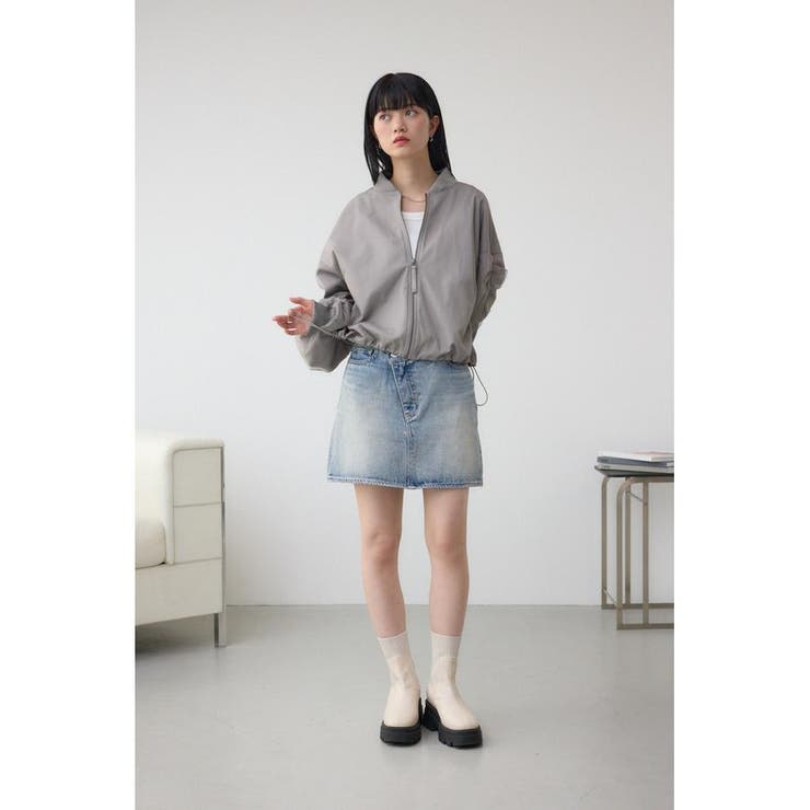 AZUL DENIM ラップミニスカート | AZUL BY MOUSSY | 詳細画像3 