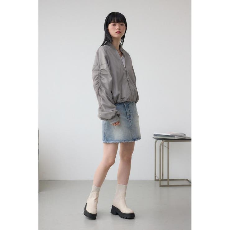 AZUL DENIM ラップミニスカート | AZUL BY MOUSSY | 詳細画像4 