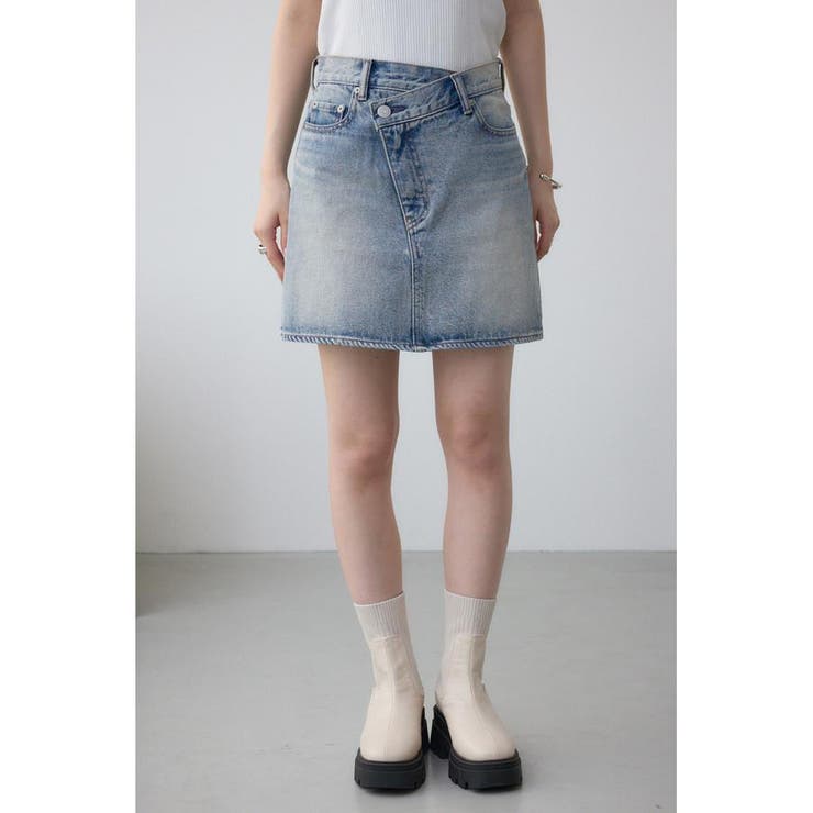 AZUL DENIM ラップミニスカート | AZUL BY MOUSSY | 詳細画像5 