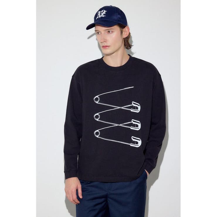SAFETY PIN長袖Tシャツ | AZUL BY MOUSSY | 詳細画像14 