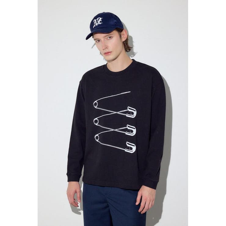 SAFETY PIN長袖Tシャツ | AZUL BY MOUSSY | 詳細画像15 