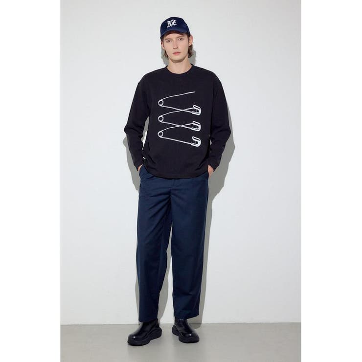 SAFETY PIN長袖Tシャツ | AZUL BY MOUSSY | 詳細画像16 