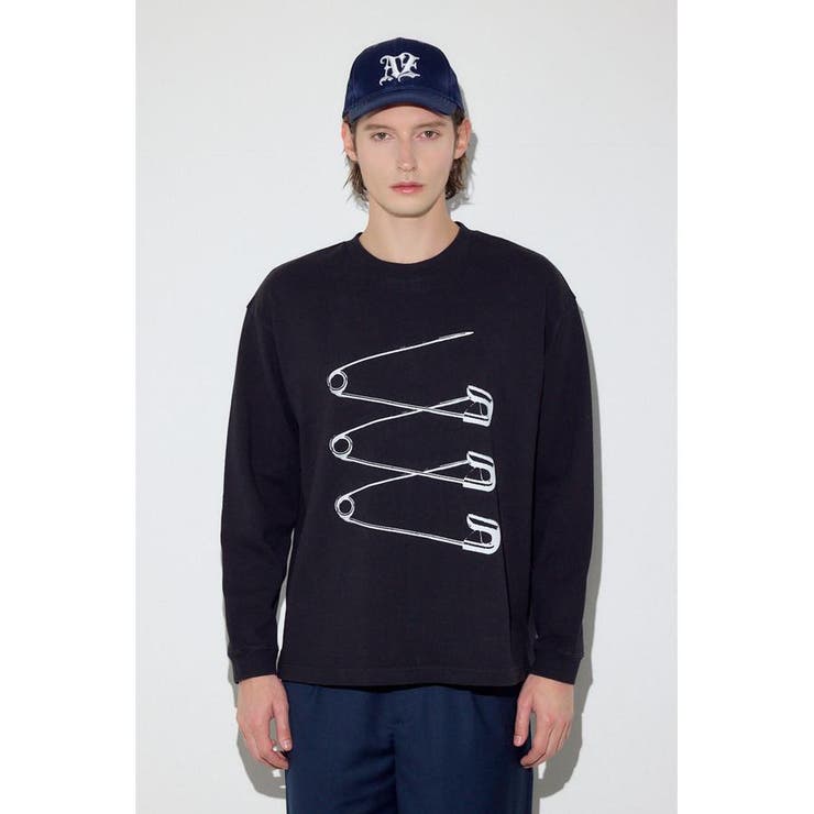 SAFETY PIN長袖Tシャツ | AZUL BY MOUSSY | 詳細画像17 