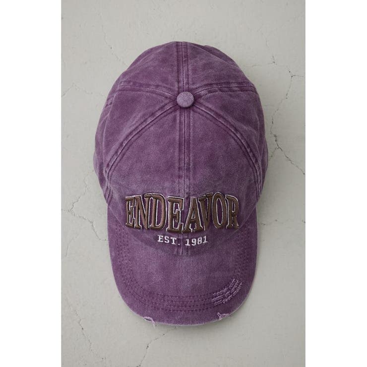 ピグメントダメージ3D刺繍キャップ | AZUL BY MOUSSY | 詳細画像16 