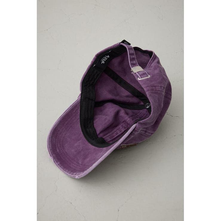 ピグメントダメージ3D刺繍キャップ | AZUL BY MOUSSY | 詳細画像18 