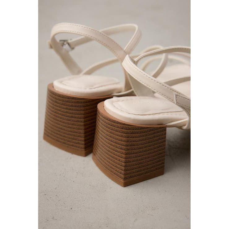 ナロークロスストラップサンダル | AZUL BY MOUSSY | 詳細画像7