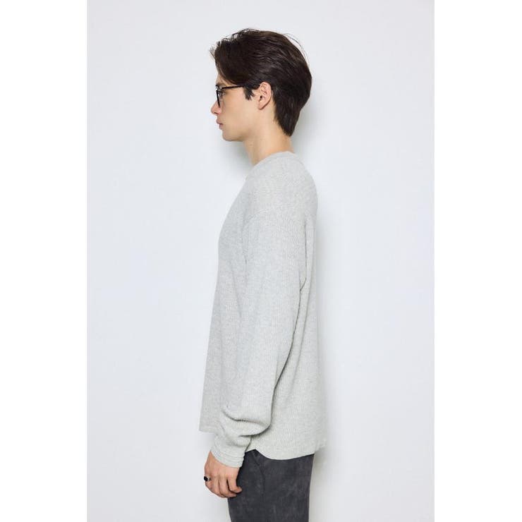 ハニカムクルーネックニットトップス | AZUL BY MOUSSY | 詳細画像40 