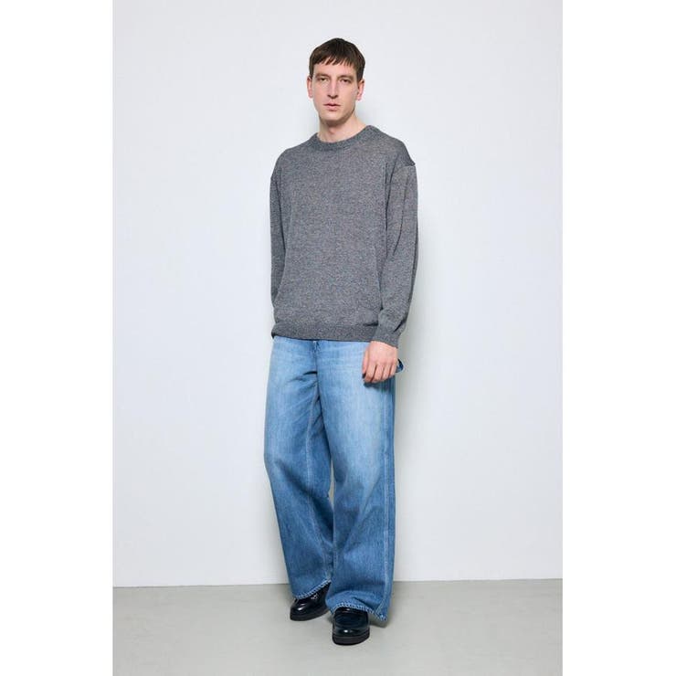 リネンミックスニットトップス | AZUL BY MOUSSY | 詳細画像4 