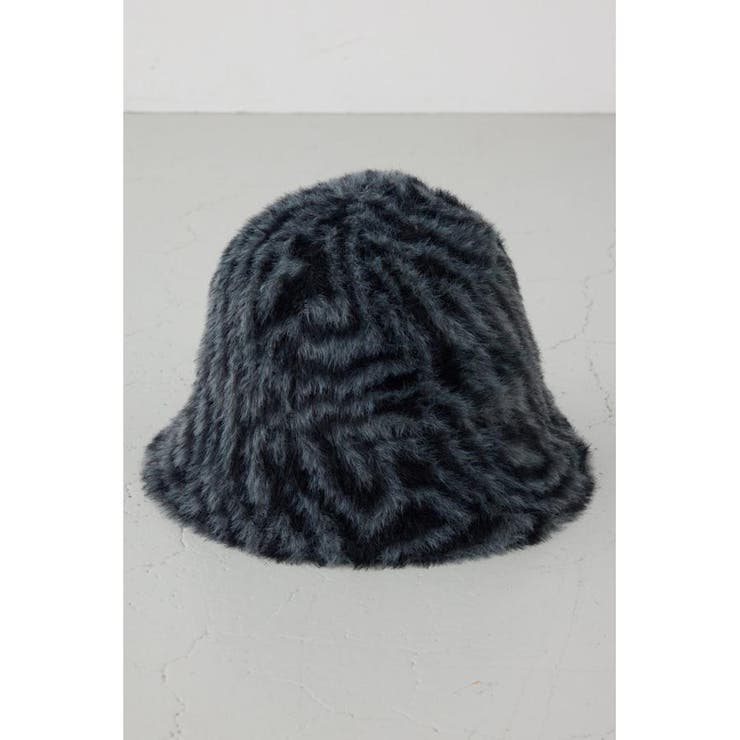 ゼブラ柄シャギーバケハ | AZUL BY MOUSSY | 詳細画像2 