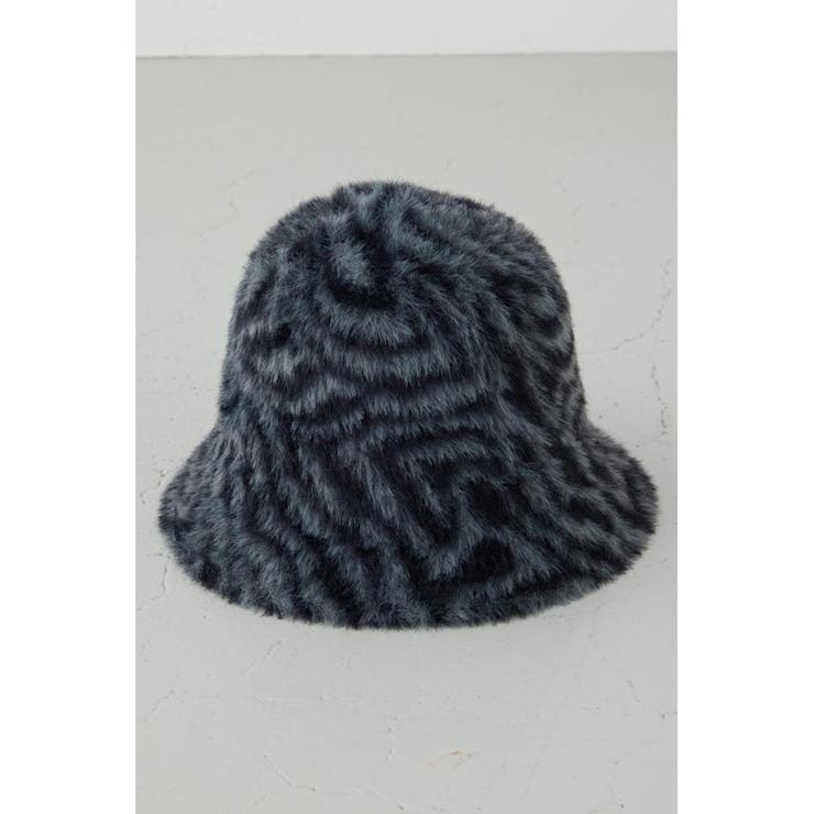 ゼブラ柄シャギーバケハ | AZUL BY MOUSSY | 詳細画像3 