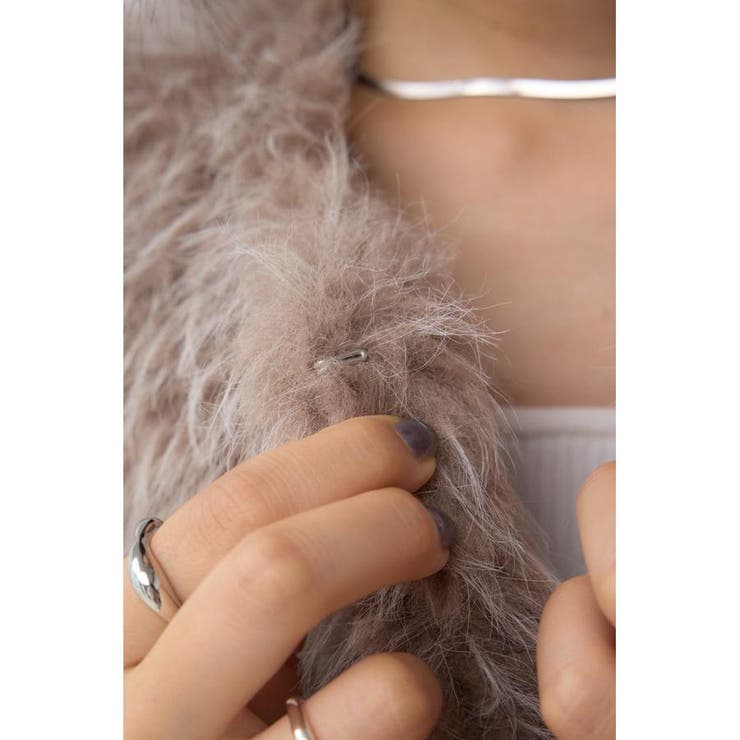 フェイクファ-ベスト | AZUL BY MOUSSY | 詳細画像23 