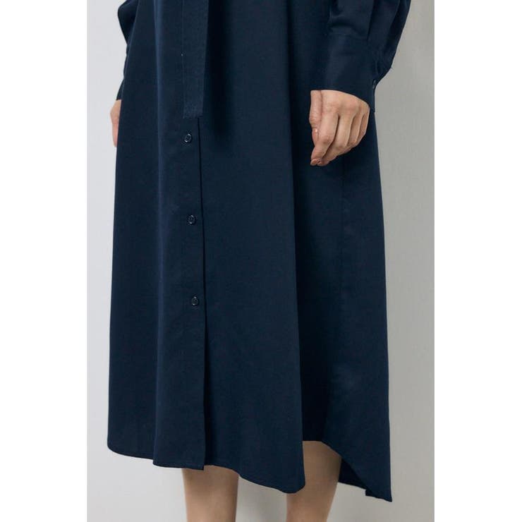 セルロースロングシャツワンピース | AZUL BY MOUSSY | 詳細画像10 
