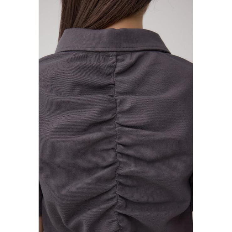 フロントギャザーポロトップス | AZUL BY MOUSSY | 詳細画像29 