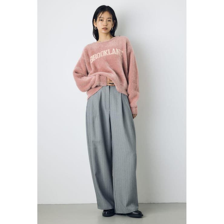 ストライプワンタックバレルワイドパンツ | AZUL BY MOUSSY | 詳細画像22 