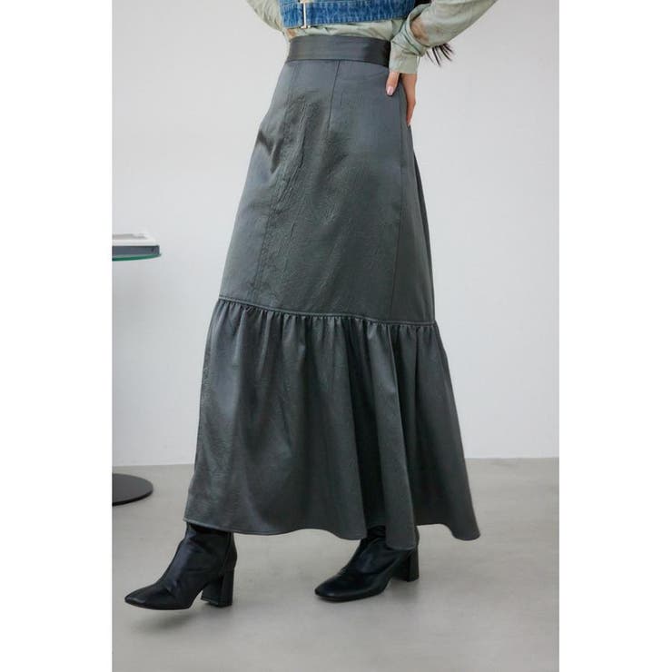 C.GRY | メタリックスカート | AZUL BY MOUSSY