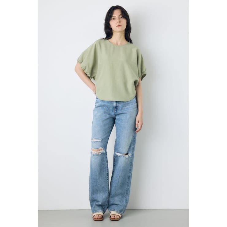 ドロストスリーブデザインブラウス | AZUL BY MOUSSY | 詳細画像25 