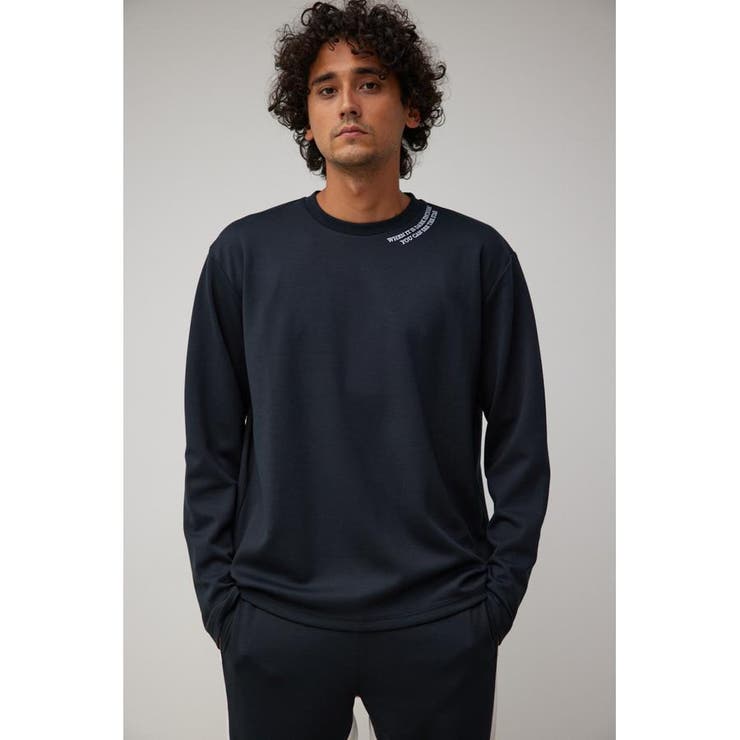 B-HEATネック刺繍長袖Tシャツ | AZUL BY MOUSSY | 詳細画像13 