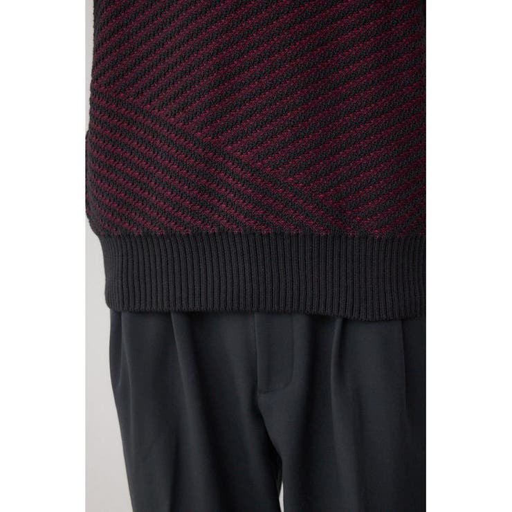 ジグトーンジャガードニット | AZUL BY MOUSSY | 詳細画像33 