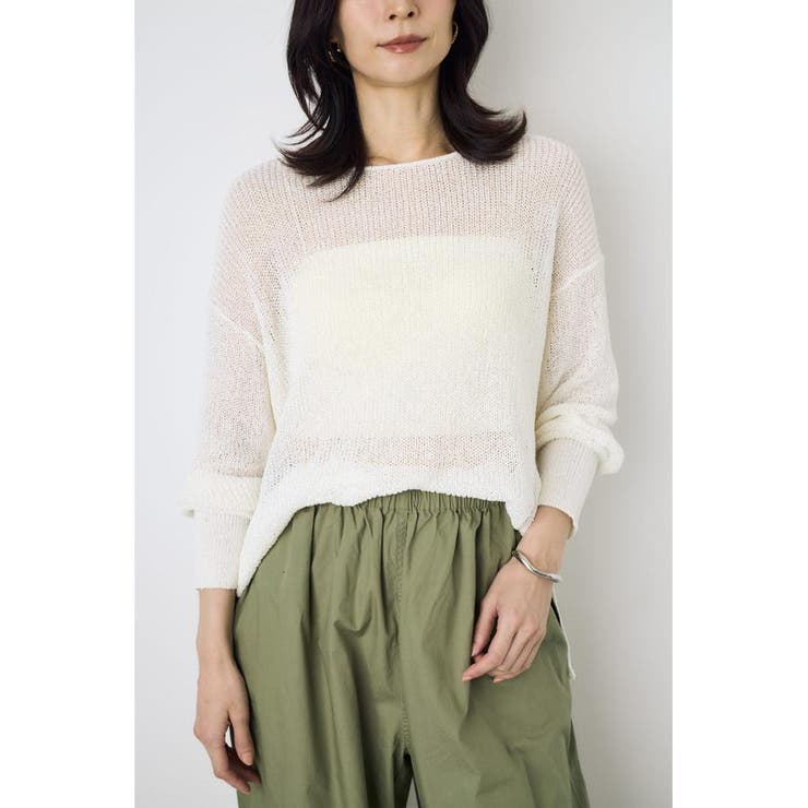 ドライタッチニット | AZUL BY MOUSSY | 詳細画像3 