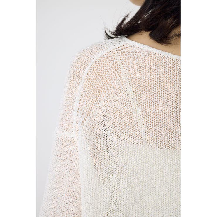 ドライタッチニット | AZUL BY MOUSSY | 詳細画像8 