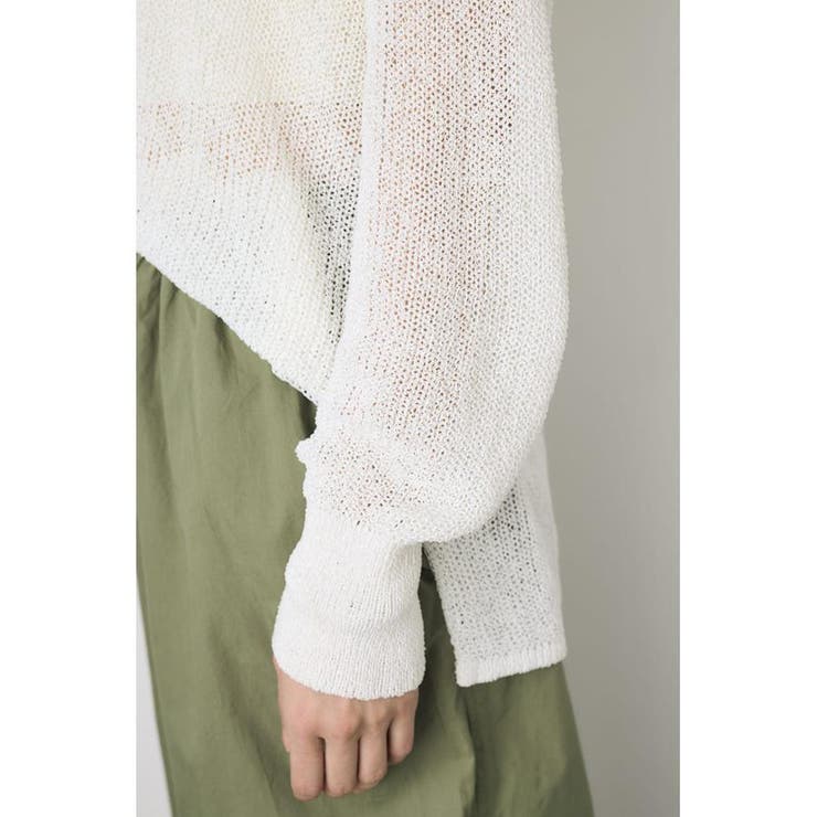 ドライタッチニット | AZUL BY MOUSSY | 詳細画像9 