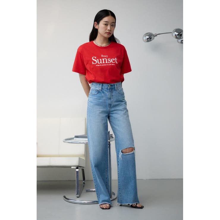 カジュアルロゴTシャツ | AZUL BY MOUSSY | 詳細画像13 