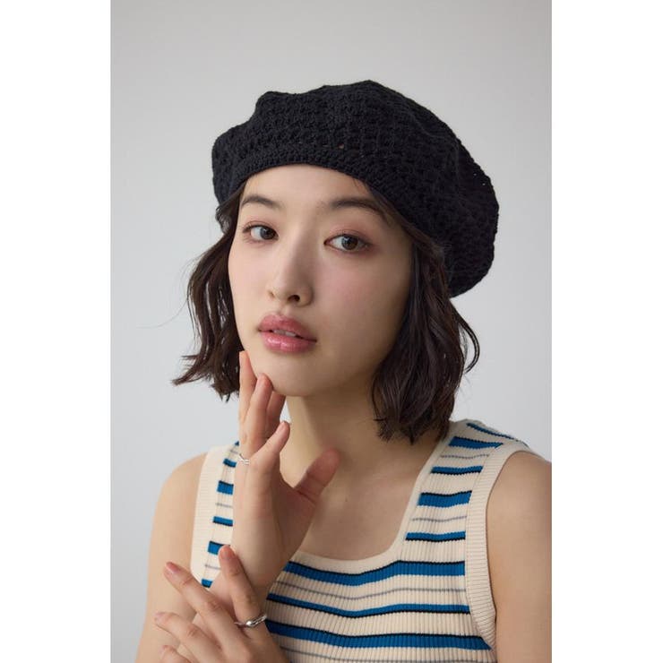 カギアミニットベレー | AZUL BY MOUSSY | 詳細画像7 