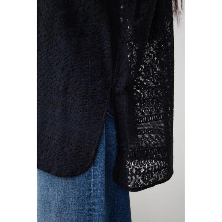 コットンレースシャツ | AZUL BY MOUSSY | 詳細画像21 