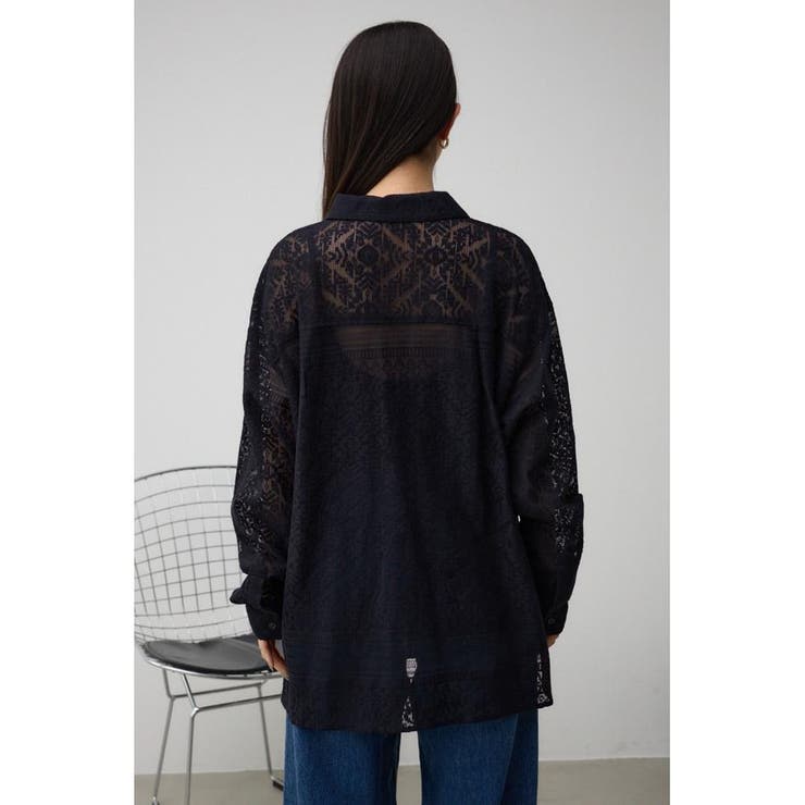 コットンレースシャツ | AZUL BY MOUSSY | 詳細画像17 