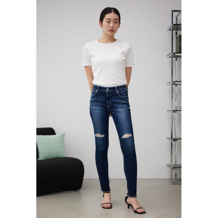 AZUL DENIM/クラッシュスキニーデニム[品番：AZLW0022017]｜AZUL