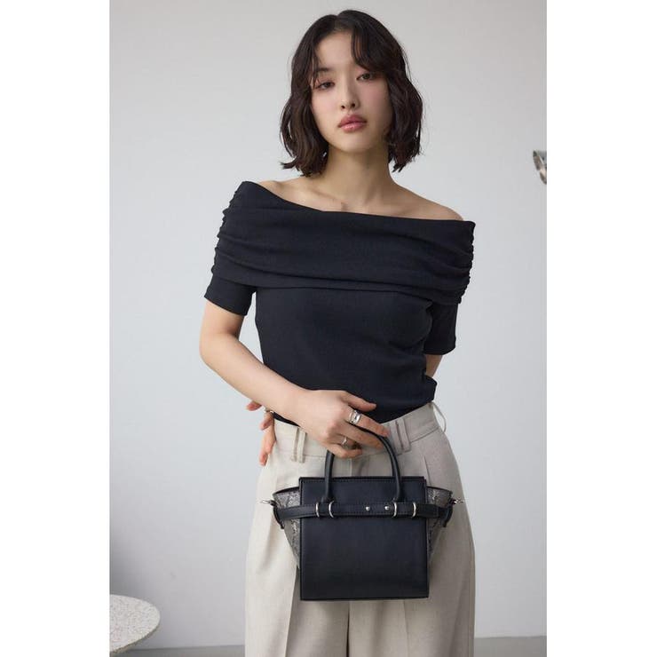 ベルトデザイントラペイズドバッグ | AZUL BY MOUSSY | 詳細画像2 