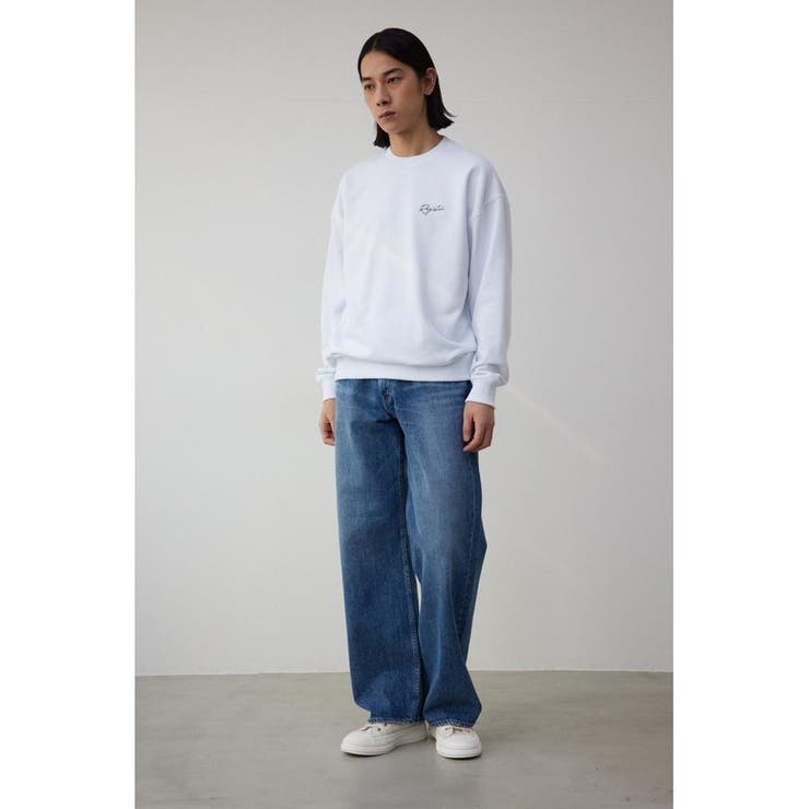 3D刺繍バックグラフィックスウェット[品番：AZLW0021707]｜AZUL BY