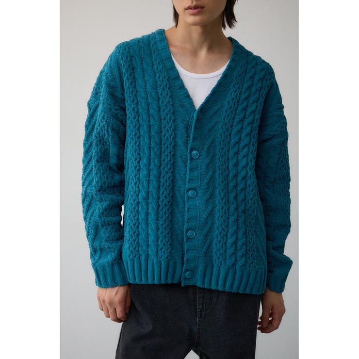 シェニールカーディガン[品番：AZLW0022725]｜AZUL BY MOUSSY