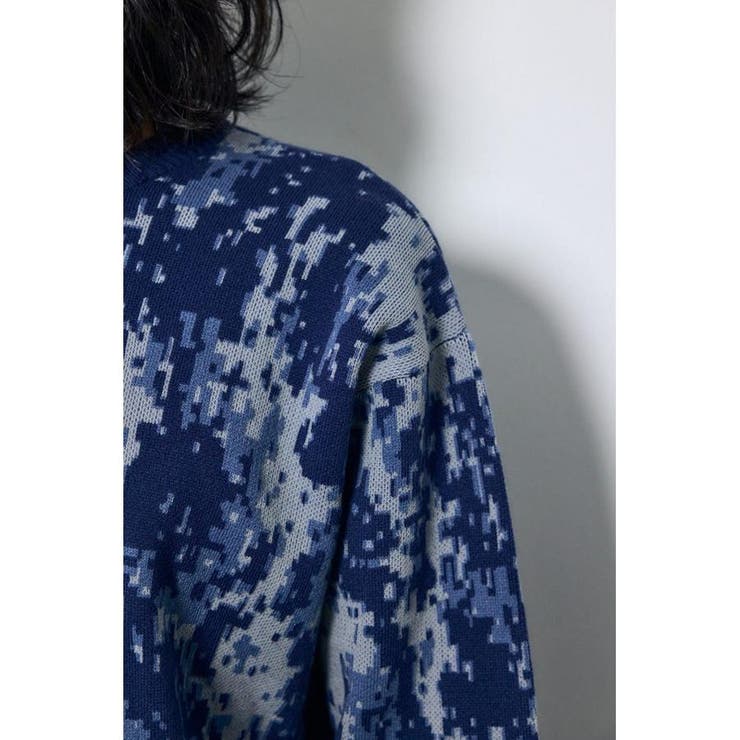 総柄ニットトップス | AZUL BY MOUSSY | 詳細画像20 