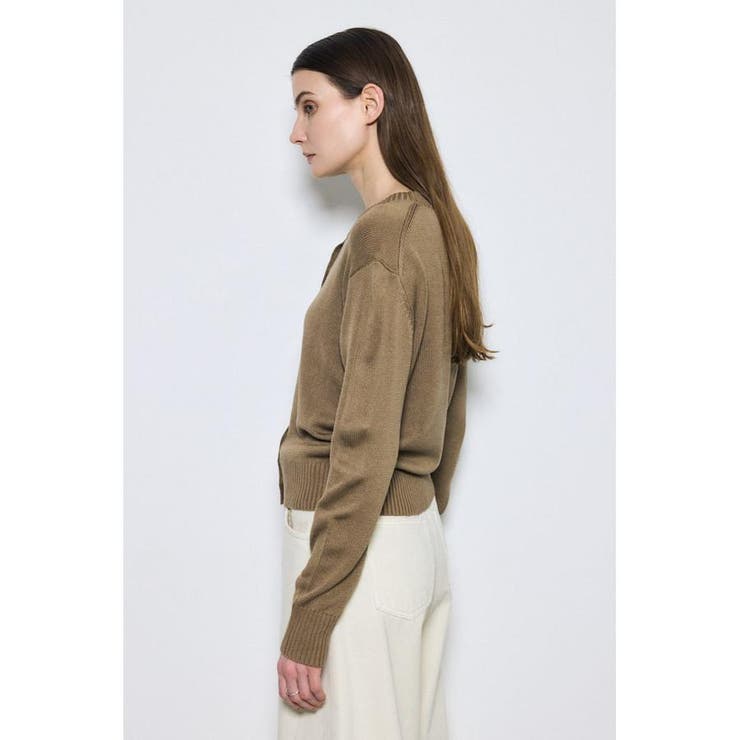 リネンタッチクルーネックニットカーディガン | AZUL BY MOUSSY | 詳細画像40 