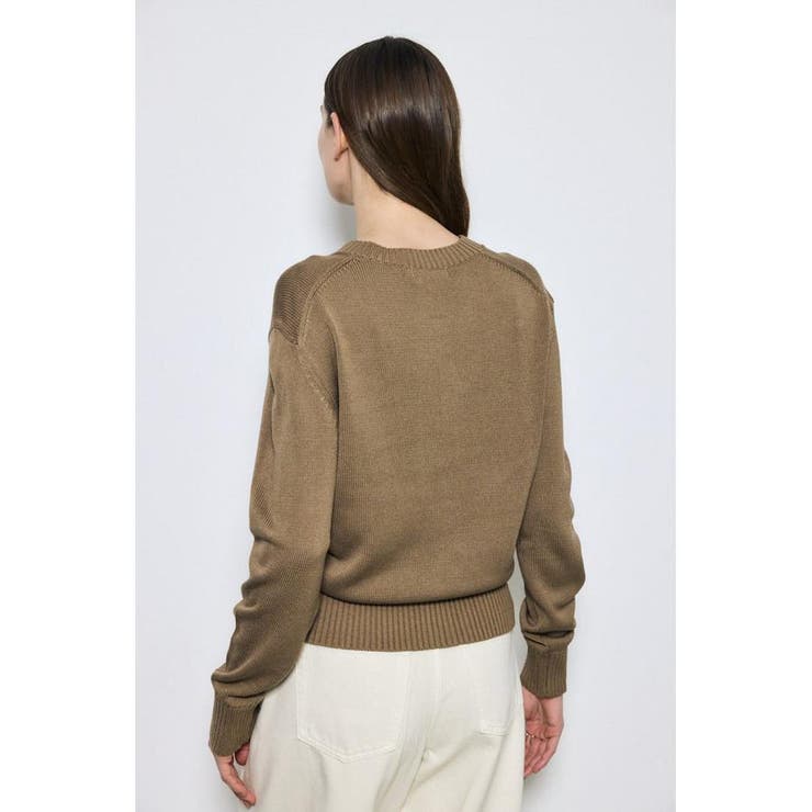 リネンタッチクルーネックニットカーディガン | AZUL BY MOUSSY | 詳細画像41 