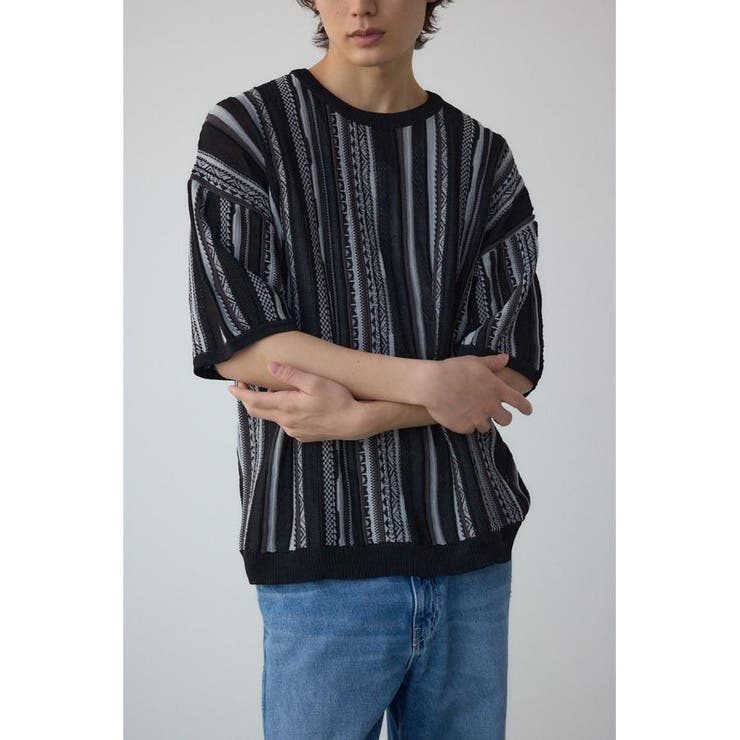 クージー半袖ニット | AZUL BY MOUSSY | 詳細画像21 