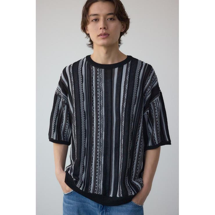 クージー半袖ニット | AZUL BY MOUSSY | 詳細画像23 