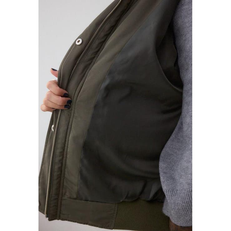 襟リブ中綿ポケットブルゾン | AZUL BY MOUSSY | 詳細画像40 