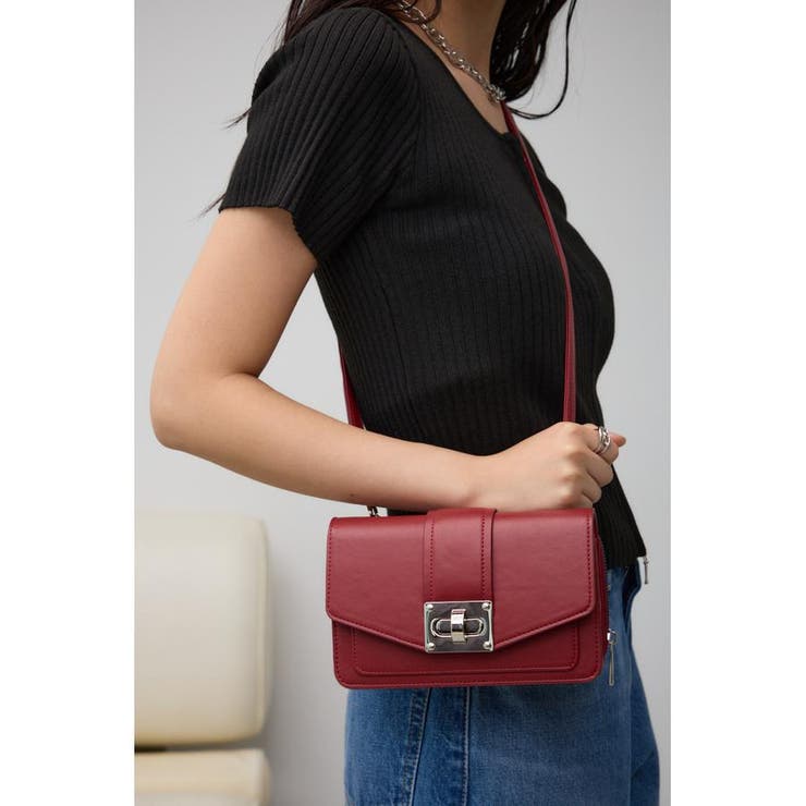 BRD | ターンロックフラップウォレットバッグ | AZUL BY MOUSSY