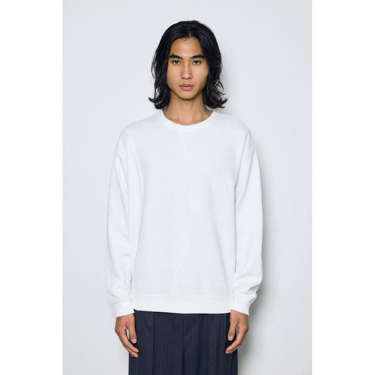 異素材切り替えトップス | AZUL BY MOUSSY | 詳細画像4 