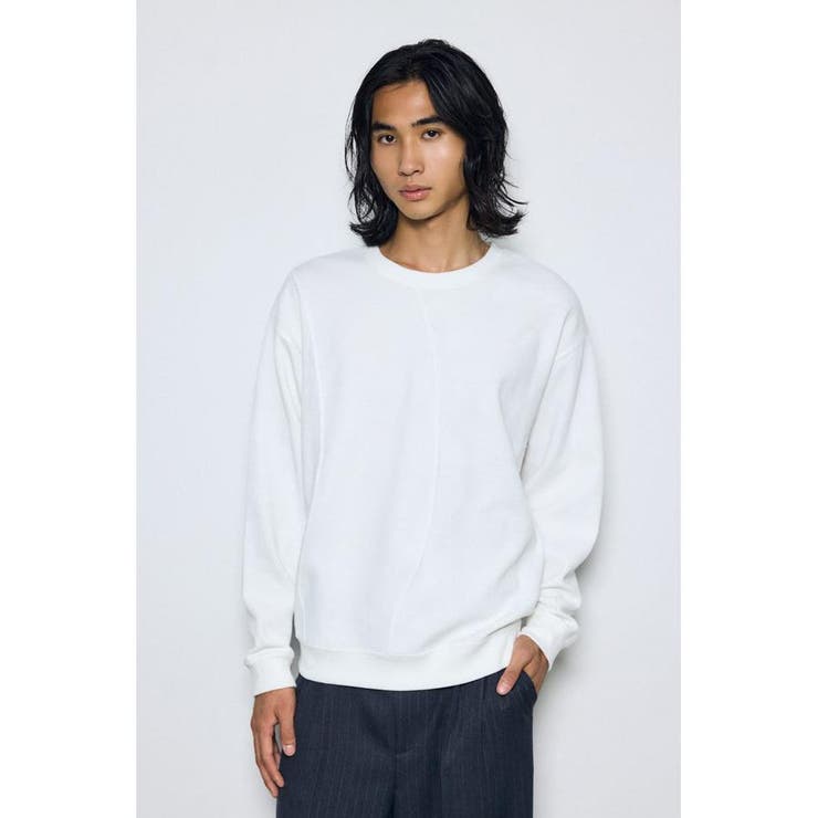 WHT | 異素材切り替えトップス | AZUL BY MOUSSY