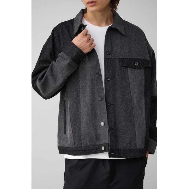 パネルスウィッチングGジャン[品番：AZLW0022618]｜AZUL BY MOUSSY