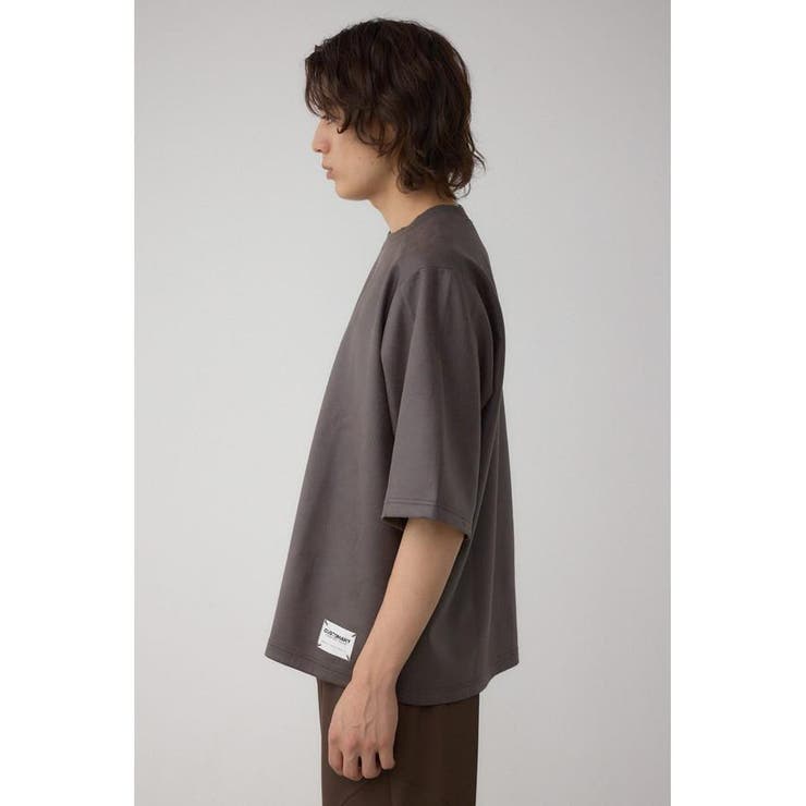 レザーライク半袖Tシャツ | AZUL BY MOUSSY | 詳細画像15 