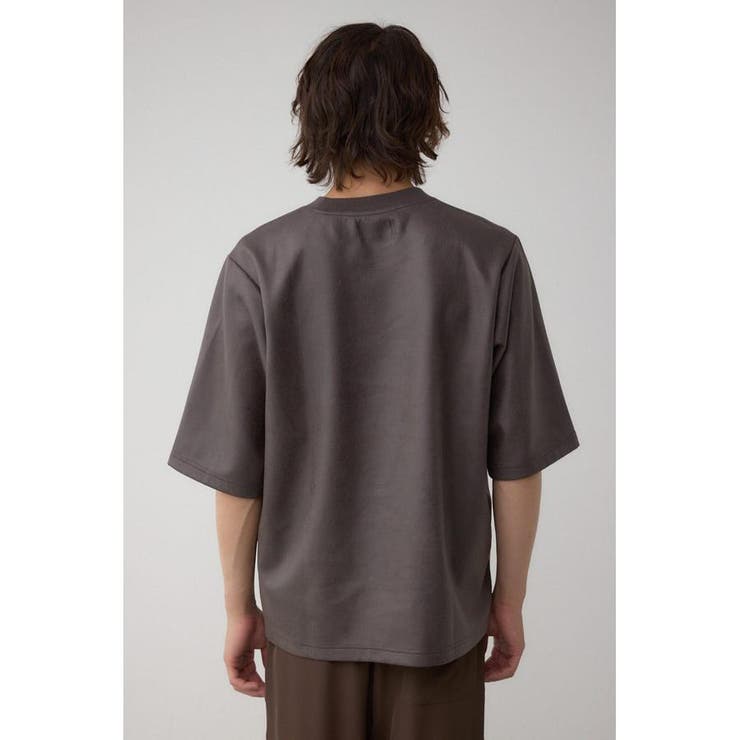 レザーライク半袖Tシャツ | AZUL BY MOUSSY | 詳細画像16 