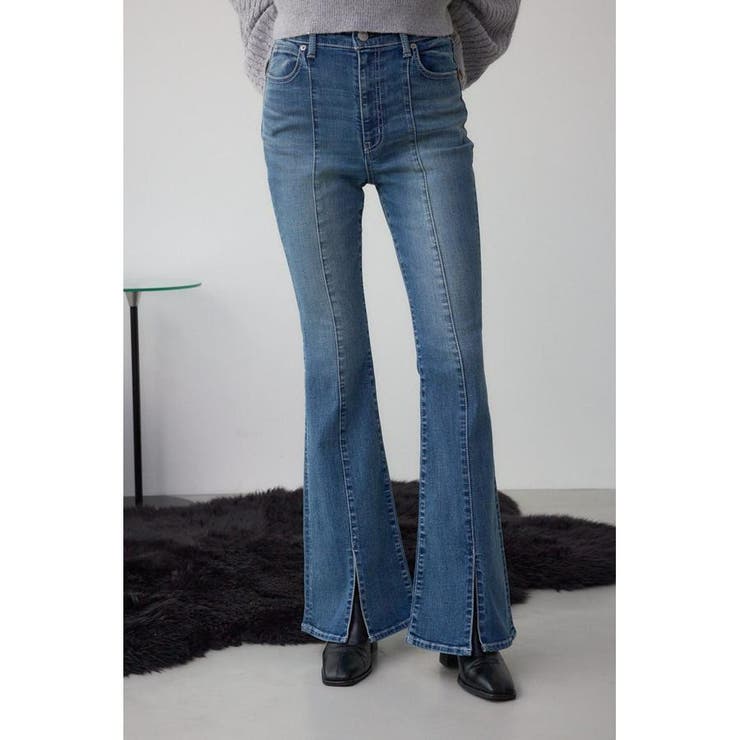 AZUL DENIM センターステッチスリットフレアデニム | AZUL BY MOUSSY | 詳細画像12 